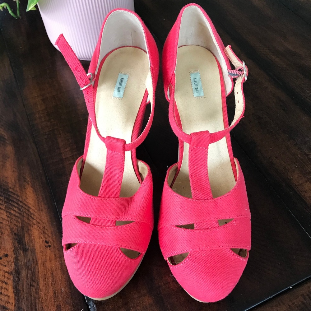 Kimchi Blue Chunky Mary Jane Pumps